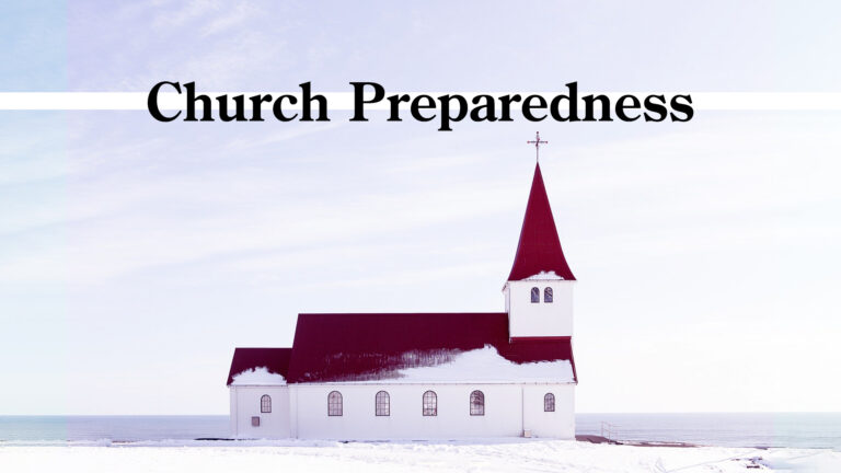 60-Church Preparedness